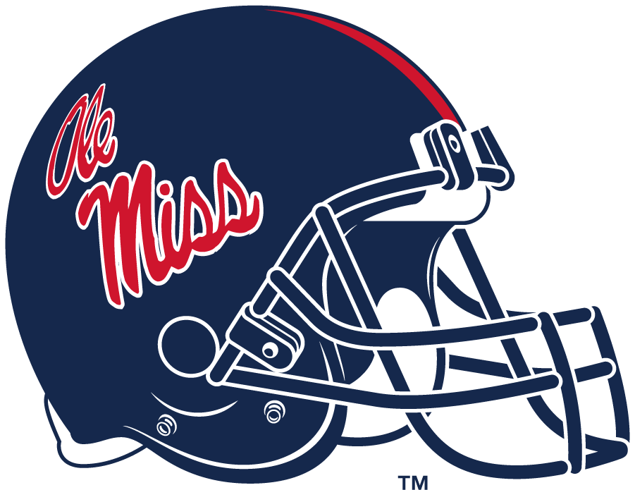 Mississippi Rebels 2011-Pres Helmet Logo diy DTF decal sticker